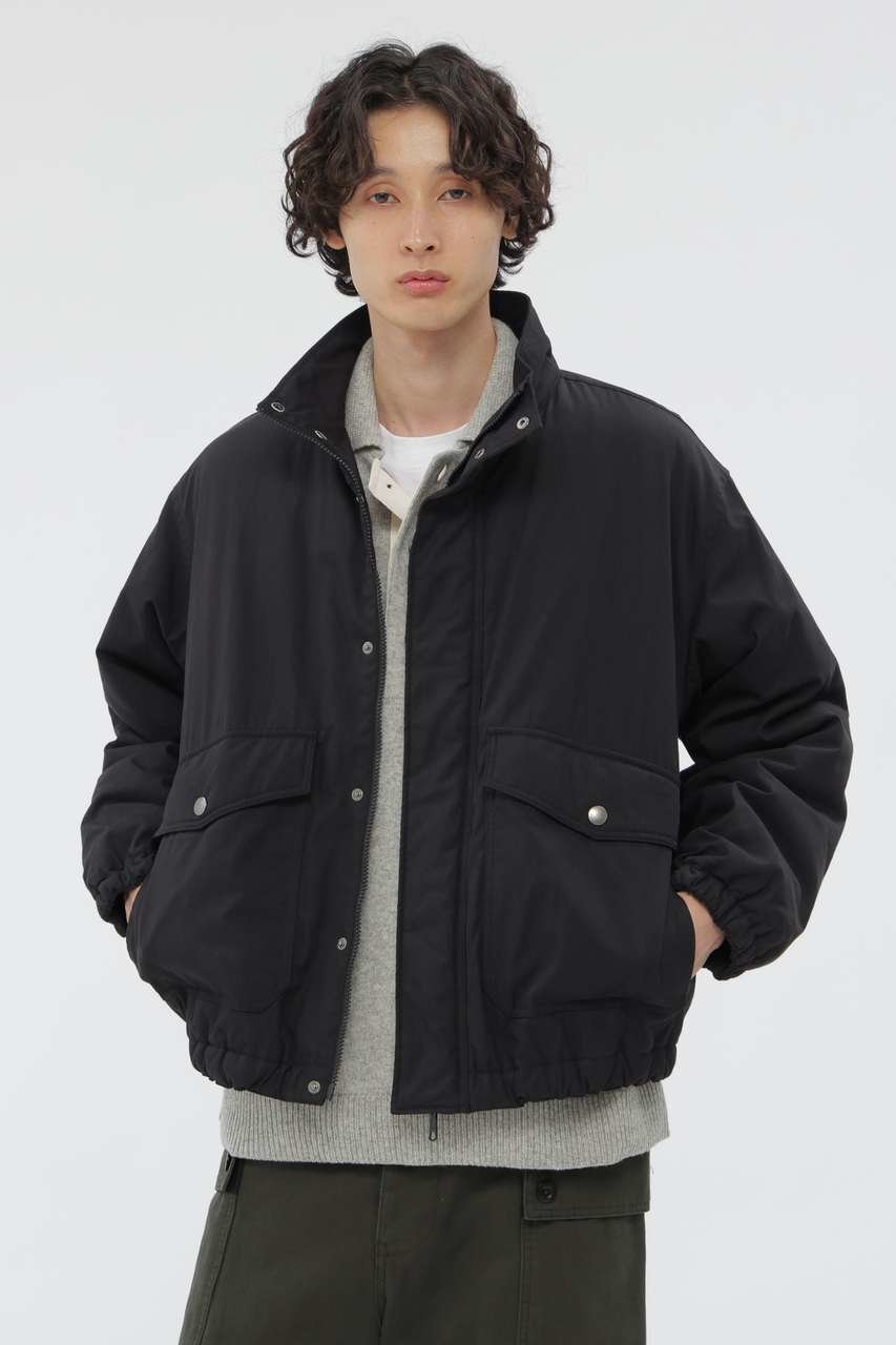 【その他のブランド/Other】のLIGHTWEIGHT COTTON NYLON CANVAS BLOUSON 人気、トレンドファッション・服の通販 founy(ファニー) 　ファッション　Fashion　レディースファッション　Fashion for Women　アウター　Coat / Outerwear Collection　レディースジャケット・軽アウター　Jackets　ブルゾンジャケット・スポーティアウター　Blouson Jackets　ウォーム　Warm Fabric　キャンバス　Canvas, Canvas Fabric　ギャザー　Gathered, Ruffled　ジャケット　Jacket, Outerwear　スタンド　Stand Collar, Upright Stand　スポーティ　Sporty, Casual Athletic　ドット　Polka Dot, Dot Pattern　ブルゾン　Blouson, Bomber Jacket　ポケット　Pocket, Pocket Detail　新作・新入荷　New Arrivals / New In　 other-1|ID: prp329100004886499 ipo3291000000036483735