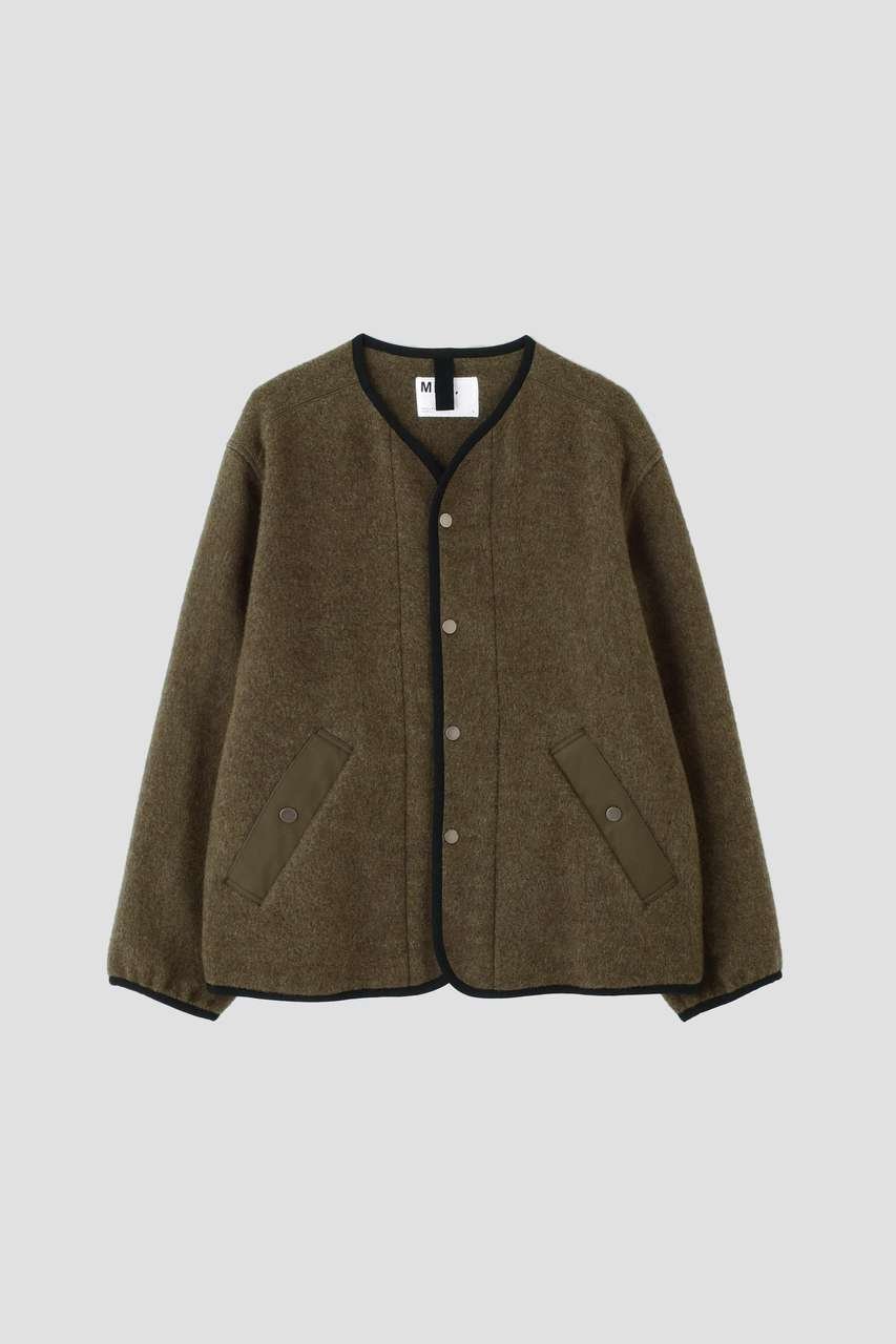 【その他のブランド/Other】のSOFT WOOL FLEECE BLOUSON 人気、トレンドファッション・服の通販 founy(ファニー) 　ファッション　Fashion　レディースファッション　Fashion for Women　アウター　Coat / Outerwear Collection　レディースジャケット・軽アウター　Jackets　ブルゾンジャケット・スポーティアウター　Blouson Jackets　キャラクター　Character, Licensed Characters　ジャケット　Jacket, Outerwear　スーツ　Suit, Formalwear　ドット　Polka Dot, Dot Pattern　バランス　Balance, Style Balance　フロント　Front, Front Design　ブルゾン　Blouson, Bomber Jacket　ポケット　Pocket, Pocket Detail　ミリタリー　Military, Army Style　ライナー　Liner, Inner Layer　新作・新入荷　New Arrivals / New In　other-4|ID: prp329100004886501 ipo3291000000036483765