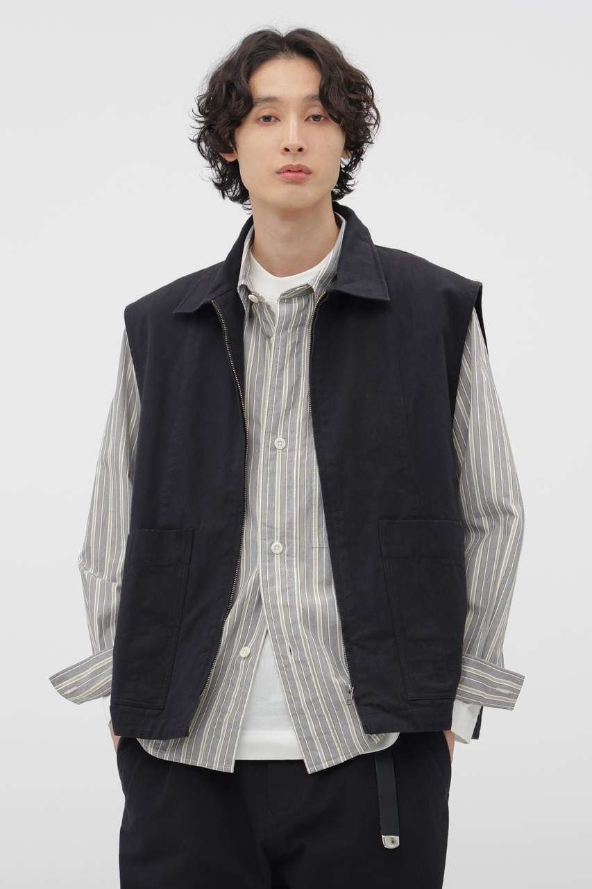 【その他のブランド/Other】のFADED COTTON TWILL BLOUSON インテリア・キッズ・メンズ・レディースファッション・服の通販 founy(ファニー) 　ファッション　Fashion　レディースファッション　Fashion for Women　アウター　Coat / Outerwear Collection　レディースジャケット・軽アウター　Jackets　ブルゾンジャケット・スポーティアウター　Blouson Jackets　おすすめ　Recommended / Our Picks　インディゴ　Indigo Denim　ジャケット　Jacket, Outerwear　セットアップ　Set-Up, Coordinated Outfit　バランス　Balance, Style Balance　ベスト　Vest, Waistcoat　ポケット　Pocket, Pocket Detail　エレガント 上品　Elegant　新作・新入荷　New Arrivals / New In　ブルー|ID: prp329100004886515 ipo3291000000036483896