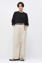 【マーガレットハウエル/MARGARET HOWELL】のBELGIAN LINEN COTTON PLAINWEAVE TROUSERS ベージュ|ID: prp329100004886519 ipo3291000000036483940
