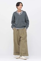 【マーガレットハウエル/MARGARET HOWELL】のBELGIAN LINEN COTTON PLAINWEAVE TROUSERS カーキ|ID: prp329100004886519 ipo3291000000036483942