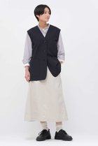 【マーガレットハウエル/MARGARET HOWELL】のWASHED CHINO COTTON SKIRT ホワイト|ID: prp329100004886529 ipo3291000000036513452