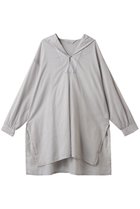 【ミディウミ/MidiUmi】のsheer sailor collar tunic チュニック 人気、トレンドファッション・服の通販 founy(ファニー) ファッション Fashion レディースファッション Fashion for Women ワンピース Dresses チュニック Tunic Tops & Dresses キャミソール Camisole, Spaghetti Strap Top サテン Satin, Glossy Fabric ジャケット Jacket, Outerwear スリット Slit, Slit Detail タートルネック Turtleneck, High Neck チュニック Tunic, Long Top 夏 Summer thumbnail l.gray|ID: prp329100004886537 ipo3291000000036484069