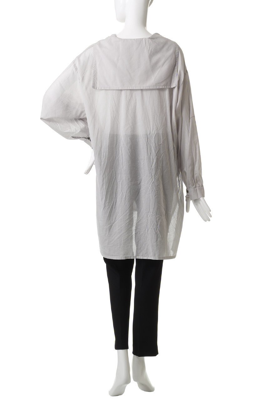 【ミディウミ/MidiUmi】のsheer sailor collar tunic チュニック 人気、トレンドファッション・服の通販 founy(ファニー) 　ファッション　Fashion　レディースファッション　Fashion for Women　ワンピース　Dresses　チュニック　Tunic Tops & Dresses　キャミソール　Camisole, Spaghetti Strap Top　サテン　Satin, Glossy Fabric　ジャケット　Jacket, Outerwear　スリット　Slit, Slit Detail　タートルネック　Turtleneck, High Neck　チュニック　Tunic, Long Top　夏　Summer　other-4|ID: prp329100004886537 ipo3291000000036484072