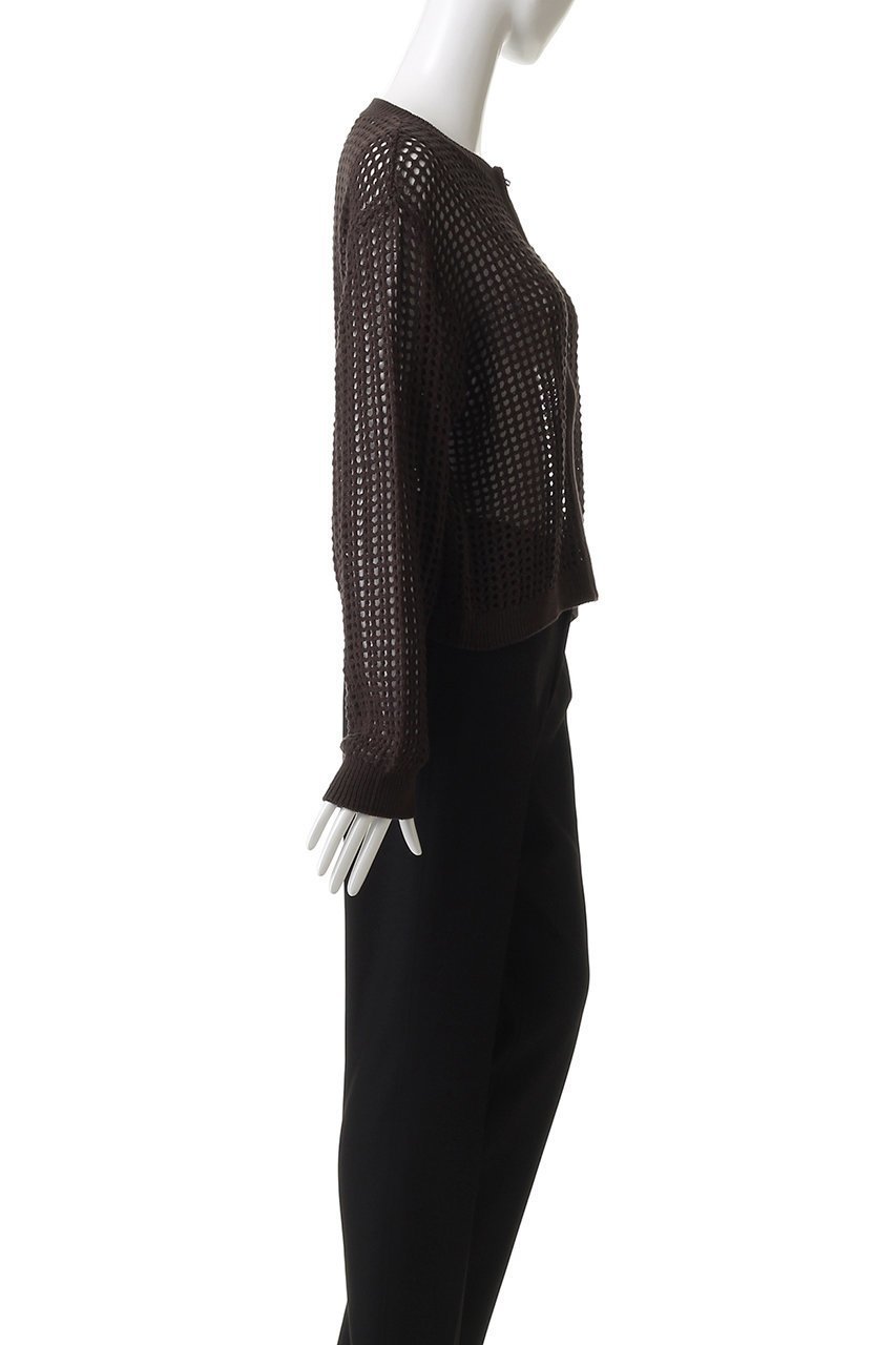 【ミディウミ/MidiUmi】のmesh knit zip CD カーディガン 大人の最旬トレンドファッション＆コーディネート founy(ファウニー) 　ファッション　Fashion　レディースファッション　Fashion for Women　トップス・カットソー　Cut & Sew Tops　ニット　Knit Tops & Sweaters　カーディガン・羽織り　Layered Style Cardigans　カーディガン　Cardigan, Knitwear　キャミソール　Camisole, Spaghetti Strap Top　トレンド　Trend, Trending Now　メッシュ　Mesh, Net Fabric　夏　Summer　other-3|ID: prp329100004886543 ipo3291000000036484123