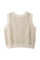 【ミディウミ/MidiUmi】のmesh knit 2way vest ベスト 人気、トレンドファッション・服の通販 founy(ファニー) ファッション Fashion レディースファッション Fashion for Women トップス・カットソー Cut & Sew Tops ニット Knit Tops & Sweaters ベスト&ジレ / 重ね着スタイル Vests & Gilets カジュアルプルオーバー・ニットトップス Pullovers & Knit Tops / Casual Pullovers キャミソール Camisole, Spaghetti Strap Top トレンド Trend, Trending Now ベスト Vest, Waistcoat メッシュ Mesh, Net Fabric 夏 Summer thumbnail kinari|ID: prp329100004886544 ipo3291000000036484127