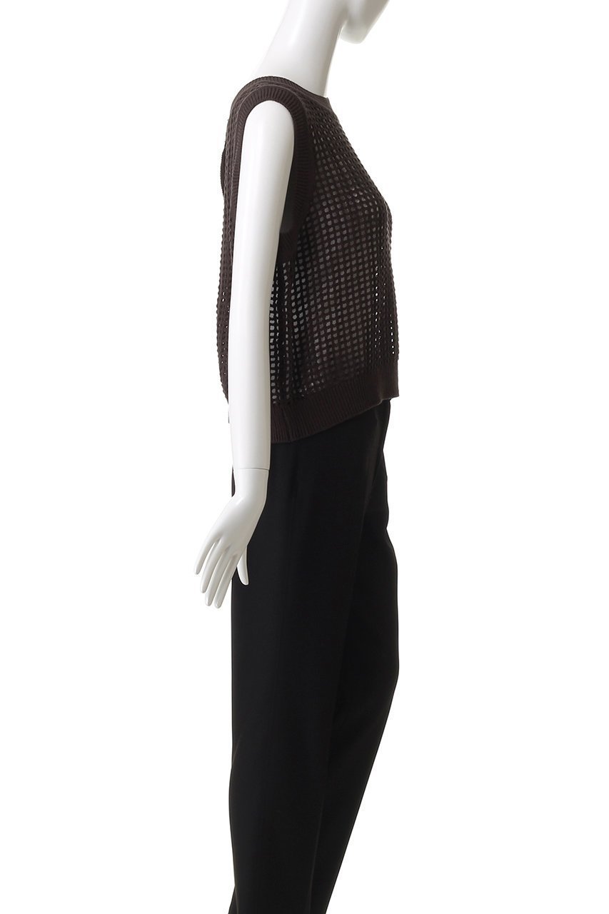 【ミディウミ/MidiUmi】のmesh knit 2way vest ベスト 人気、トレンドファッション・服の通販 founy(ファニー) 　ファッション　Fashion　レディースファッション　Fashion for Women　トップス・カットソー　Cut & Sew Tops　ニット　Knit Tops & Sweaters　ベスト&ジレ / 重ね着スタイル　Vests & Gilets　カジュアルプルオーバー・ニットトップス　Pullovers & Knit Tops / Casual Pullovers　キャミソール　Camisole, Spaghetti Strap Top　トレンド　Trend, Trending Now　ベスト　Vest, Waistcoat　メッシュ　Mesh, Net Fabric　夏　Summer　other-3|ID: prp329100004886544 ipo3291000000036484131