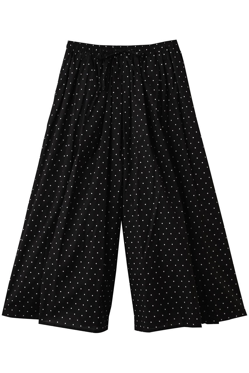 【ミディウミ/MidiUmi】のdots volume PT パンツ インテリア・キッズ・メンズ・レディースファッション・服の通販 founy(ファニー) 　ファッション　Fashion　レディースファッション　Fashion for Women　パンツ　Pants & Trousers　おすすめ　Recommended / Our Picks　セットアップ　Set-Up, Coordinated Outfit　ドット　Polka Dot, Dot Pattern　フレア　Flare, Flared　ワイド　Wide, Wide Fit　black|ID: prp329100004886546 ipo3291000000036484148