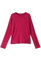【ガリャルダガランテ/GALLARDAGALANTE】の【BASERANGE】ロングスリーブTee 人気、トレンドファッション・服の通販 founy(ファニー) ファッション Fashion レディースファッション Fashion for Women トップス・カットソー Cut & Sew Tops シャツ・ブラウス・オフィスカジュアル Elegant Blouses & Button-Ups ロングTシャツ・Tシャツ Longline T-Shirts & Tees カットソー・ベーシックTシャツ Cut-and-Sewn Tops / Stretch Tees & Basics インナー Innerwear オーガニック Organic Cotton スリーブ Sleeve, Long Sleeve / Short Sleeve フランス France, French モダン Modern, Contemporary ロング Long, Long-Length thumbnail ピンク|ID: prp329100004886613 ipo3291000000036484580
