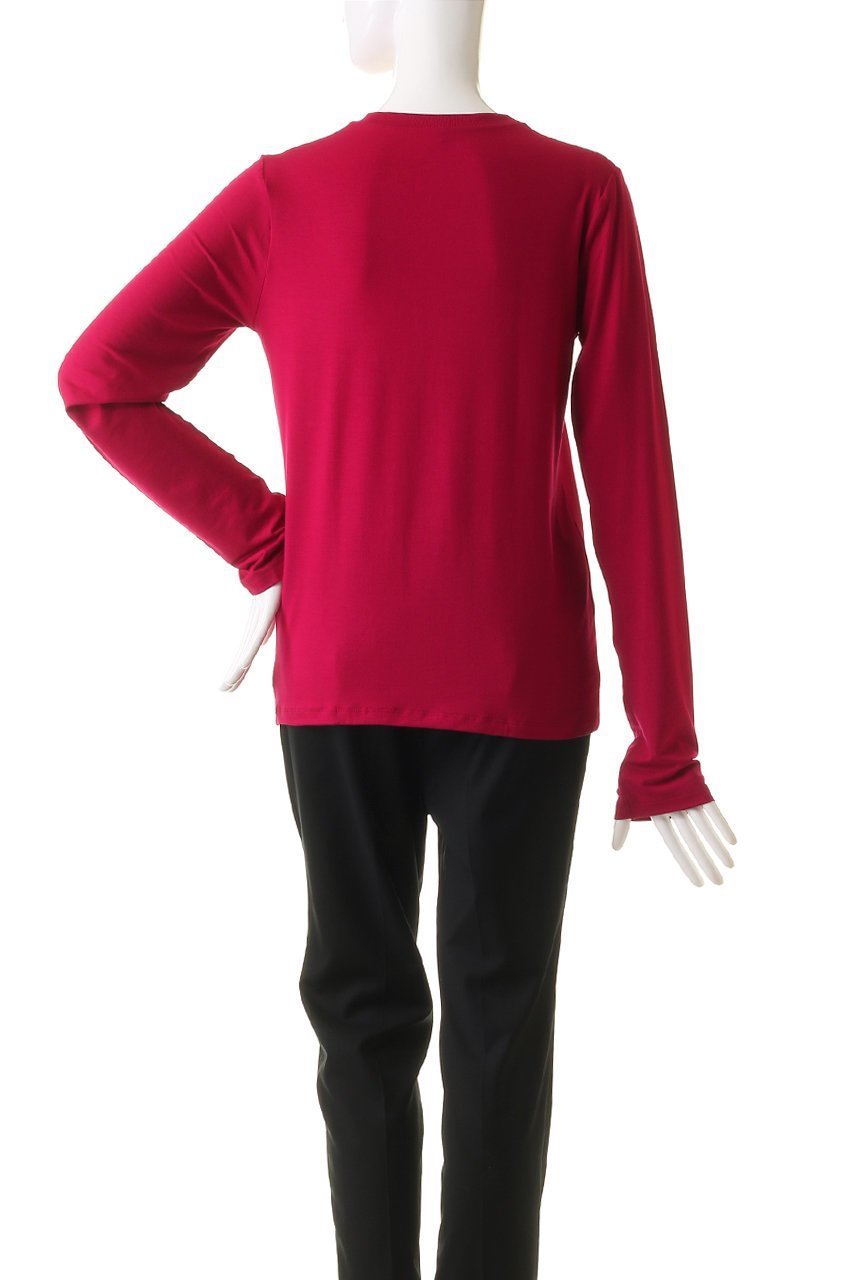 【ガリャルダガランテ/GALLARDAGALANTE】の【BASERANGE】ロングスリーブTee 人気、トレンドファッション・服の通販 founy(ファニー) 　ファッション　Fashion　レディースファッション　Fashion for Women　トップス・カットソー　Cut & Sew Tops　シャツ・ブラウス・オフィスカジュアル　Elegant Blouses & Button-Ups　ロングTシャツ・Tシャツ　Longline T-Shirts & Tees　カットソー・ベーシックTシャツ　Cut-and-Sewn Tops / Stretch Tees & Basics　インナー　Innerwear　オーガニック　Organic Cotton　スリーブ　Sleeve, Long Sleeve / Short Sleeve　フランス　France, French　モダン　Modern, Contemporary　ロング　Long, Long-Length　other-4|ID: prp329100004886613 ipo3291000000036484586