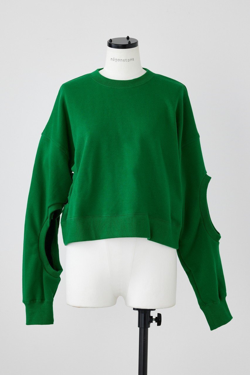 【ナゴンスタンス/nagonstans】のFrench terry Hole SW P.O/プルオーバー インテリア・キッズ・メンズ・レディースファッション・服の通販 founy(ファニー) 　ファッション　Fashion　レディースファッション　Fashion for Women　トップス・カットソー　Cut & Sew Tops　シャツ・ブラウス・オフィスカジュアル　Elegant Blouses & Button-Ups　ロングTシャツ・Tシャツ　Longline T-Shirts & Tees　カジュアルプルオーバー・ニットトップス　Pullovers & Knit Tops / Casual Pullovers　カットソー・ベーシックTシャツ　Cut-and-Sewn Tops / Stretch Tees & Basics　インナー　Innerwear　スリーブ　Sleeve, Long Sleeve / Short Sleeve　ロング　Long, Long-Length　Koke|ID: prp329100004886633 ipo3291000000036484708