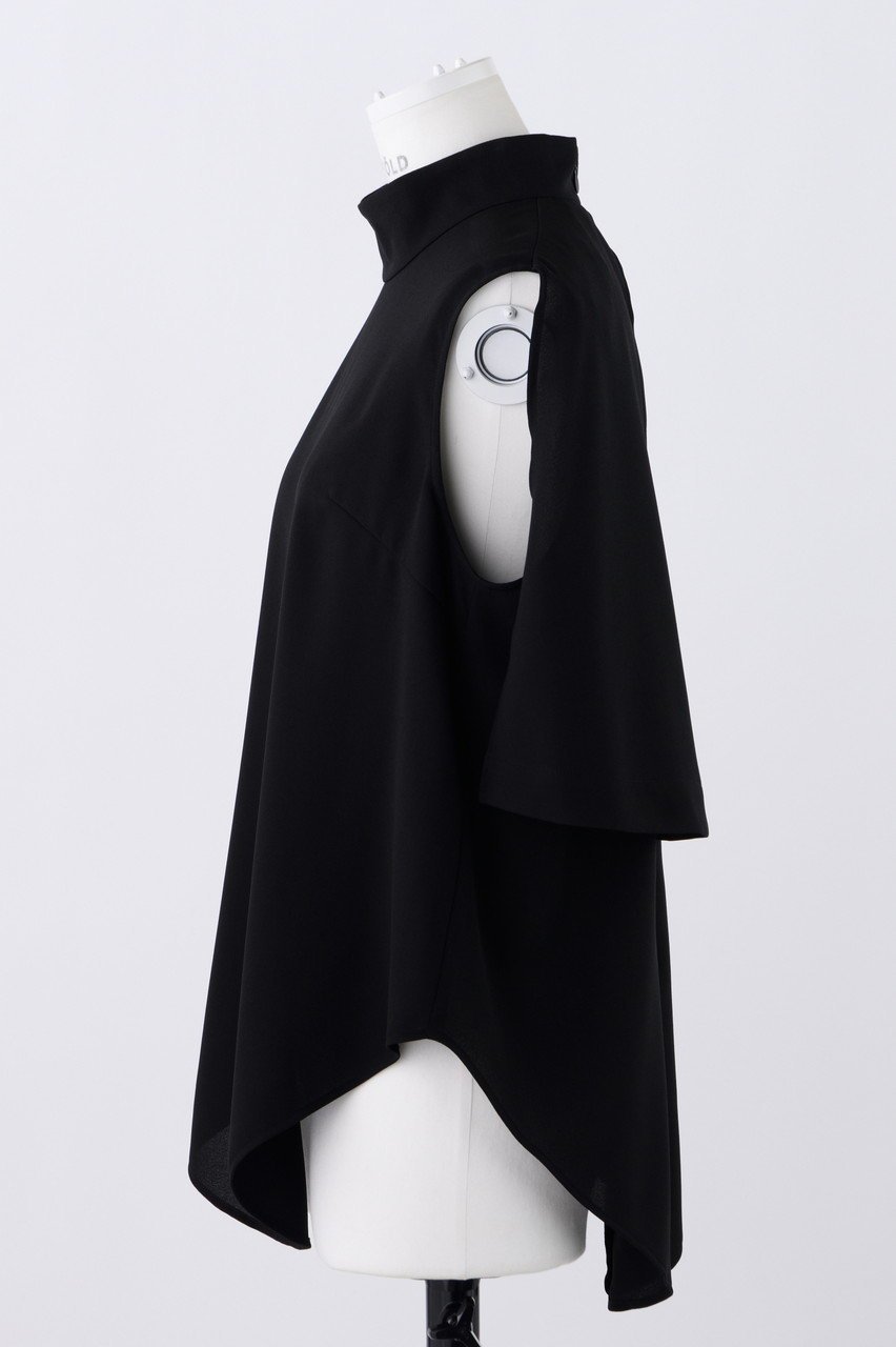 【エンフォルド/ENFOLD】のPEライトジョーゼット スタンド N/C T/Tタンクトップ 人気、トレンドファッション・服の通販 founy(ファニー) 　ファッション　Fashion　レディースファッション　Fashion for Women　トップス・カットソー　Cut & Sew Tops　キャミソール&ノースリーブ　Camisoles & Sleeveless Tops　シャツ・ブラウス・オフィスカジュアル　Elegant Blouses & Button-Ups　ロングTシャツ・Tシャツ　Longline T-Shirts & Tees　カットソー・ベーシックTシャツ　Cut-and-Sewn Tops / Stretch Tees & Basics　エレガント 上品　Elegant　キャミソール　Camisole, Spaghetti Strap Top　ジョーゼット　Georgette, Semi-Sheer Fabric　スタンド　Stand Collar, Upright Stand　タンク　Tank Top, Sleeveless Top　ドレープ　Drape, Draping Fabric　バランス　Balance, Style Balance　パウダー　Powder, Soft Tone　other-2|ID: prp329100004886650 ipo3291000000036493213