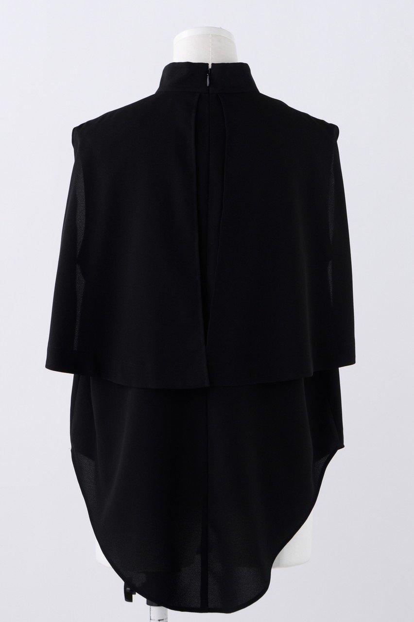 【エンフォルド/ENFOLD】のPEライトジョーゼット スタンド N/C T/Tタンクトップ 人気、トレンドファッション・服の通販 founy(ファニー) 　ファッション　Fashion　レディースファッション　Fashion for Women　トップス・カットソー　Cut & Sew Tops　キャミソール&ノースリーブ　Camisoles & Sleeveless Tops　シャツ・ブラウス・オフィスカジュアル　Elegant Blouses & Button-Ups　ロングTシャツ・Tシャツ　Longline T-Shirts & Tees　カットソー・ベーシックTシャツ　Cut-and-Sewn Tops / Stretch Tees & Basics　エレガント 上品　Elegant　キャミソール　Camisole, Spaghetti Strap Top　ジョーゼット　Georgette, Semi-Sheer Fabric　スタンド　Stand Collar, Upright Stand　タンク　Tank Top, Sleeveless Top　ドレープ　Drape, Draping Fabric　バランス　Balance, Style Balance　パウダー　Powder, Soft Tone　other-3|ID: prp329100004886650 ipo3291000000036493214