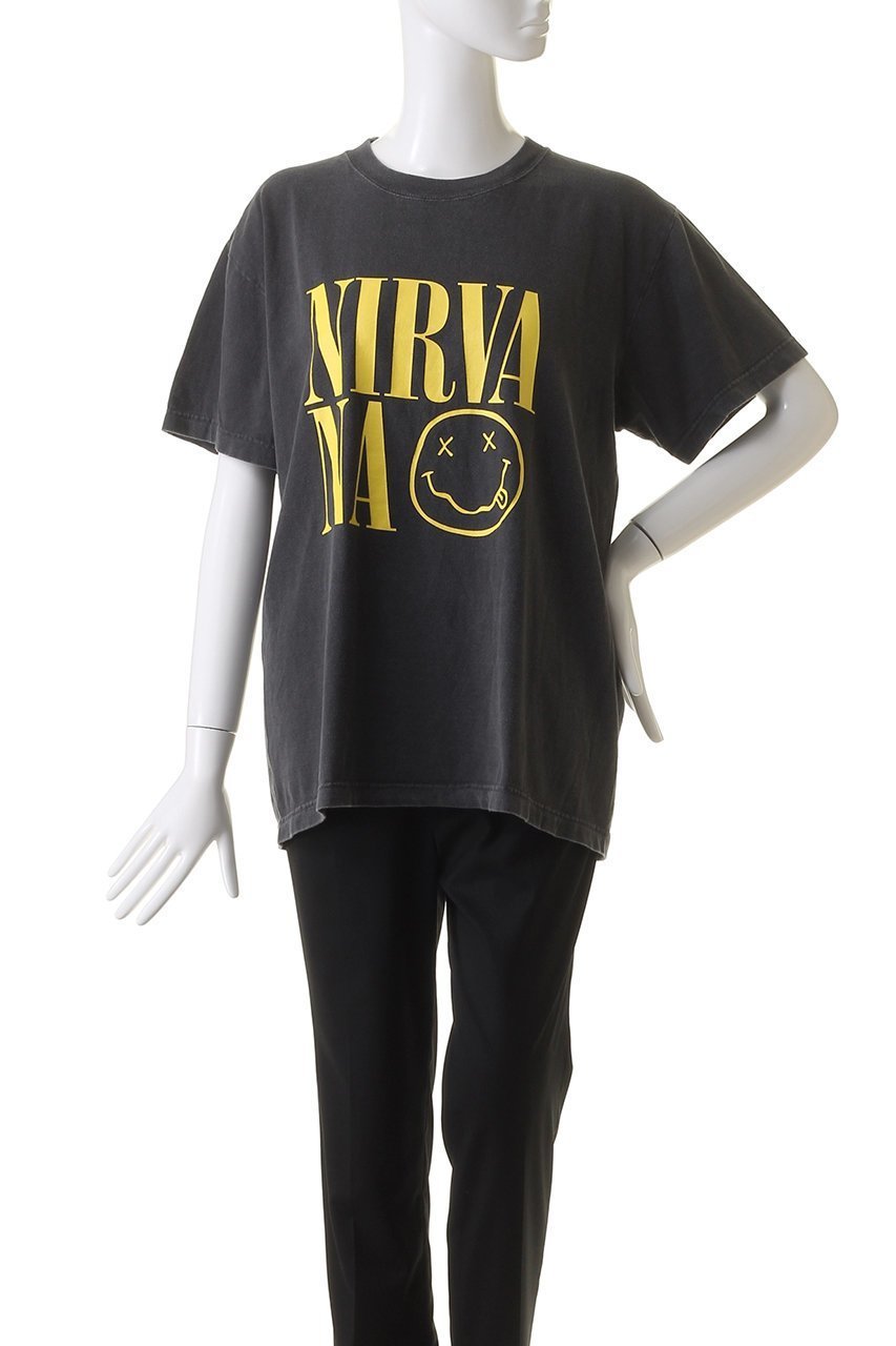 【エリオポール/heliopole】の【GOOD ROCK SPEED】GRS NIRVANA Tシャツ 人気、トレンドファッション・服の通販 founy(ファニー) 　ファッション　Fashion　レディースファッション　Fashion for Women　トップス・カットソー　Cut & Sew Tops　シャツ・ブラウス・オフィスカジュアル　Elegant Blouses & Button-Ups　ロングTシャツ・Tシャツ　Longline T-Shirts & Tees　カットソー・ベーシックTシャツ　Cut-and-Sewn Tops / Stretch Tees & Basics　ショート　Short, Short Length　スリーブ　Sleeve, Long Sleeve / Short Sleeve　other-2|ID: prp329100004886652 ipo3291000000036484805