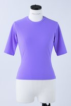 【ナゴンスタンス/nagonstans】のCarvico Pile コンパクト T/SH Tシャツ 人気、トレンドファッション・服の通販 founy(ファニー) ファッション Fashion レディースファッション Fashion for Women トップス・カットソー Cut & Sew Tops シャツ・ブラウス・オフィスカジュアル Elegant Blouses & Button-Ups ロングTシャツ・Tシャツ Longline T-Shirts & Tees カットソー・ベーシックTシャツ Cut-and-Sewn Tops / Stretch Tees & Basics コンパクト Compact, Small Size ショート Short, Short Length スリーブ Sleeve, Long Sleeve / Short Sleeve 夏 Summer thumbnail Grape|ID: prp329100004886675 ipo3291000000036484959