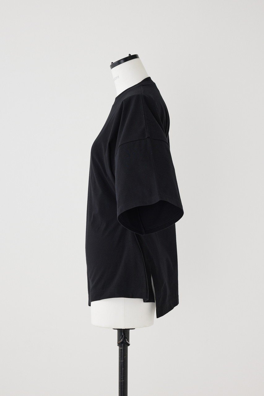 【ナゴンスタンス/nagonstans】のソフト天竺 Shape Loose T/SH Tシャツ 人気、トレンドファッション・服の通販 founy(ファニー) 　ファッション　Fashion　レディースファッション　Fashion for Women　トップス・カットソー　Cut & Sew Tops　シャツ・ブラウス・オフィスカジュアル　Elegant Blouses & Button-Ups　ロングTシャツ・Tシャツ　Longline T-Shirts & Tees　カットソー・ベーシックTシャツ　Cut-and-Sewn Tops / Stretch Tees & Basics　シェイプ　Shape, Slim Fit　ショート　Short, Short Length　スリット　Slit, Slit Detail　スリーブ　Sleeve, Long Sleeve / Short Sleeve　バランス　Balance, Style Balance　ルーズ　Loose, Oversized　other-2|ID: prp329100004886680 ipo3291000000036484977