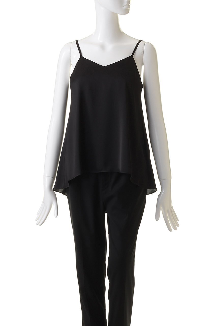 【ヒューエルミュージアム/hueLe Museum】の【STUMBLY】キャミソールブラウス 人気、トレンドファッション・服の通販 founy(ファニー) 　ファッション　Fashion　レディースファッション　Fashion for Women　トップス・カットソー　Cut & Sew Tops　キャミソール&ノースリーブ　Camisoles & Sleeveless Tops　シャツ・ブラウス・オフィスカジュアル　Elegant Blouses & Button-Ups　ロングTシャツ・Tシャツ　Longline T-Shirts & Tees　カットソー・ベーシックTシャツ　Cut-and-Sewn Tops / Stretch Tees & Basics　キャミソール　Camisole, Spaghetti Strap Top　サテン　Satin, Glossy Fabric　シンプル　Simple, Minimal　タンク　Tank Top, Sleeveless Top　デニム　Denim, Jeans Material　ミックス　Mix, Mixed Style　ミリタリー　Military, Army Style　エレガント 上品　Elegant　other-2|ID: prp329100004886692 ipo3291000000036485022