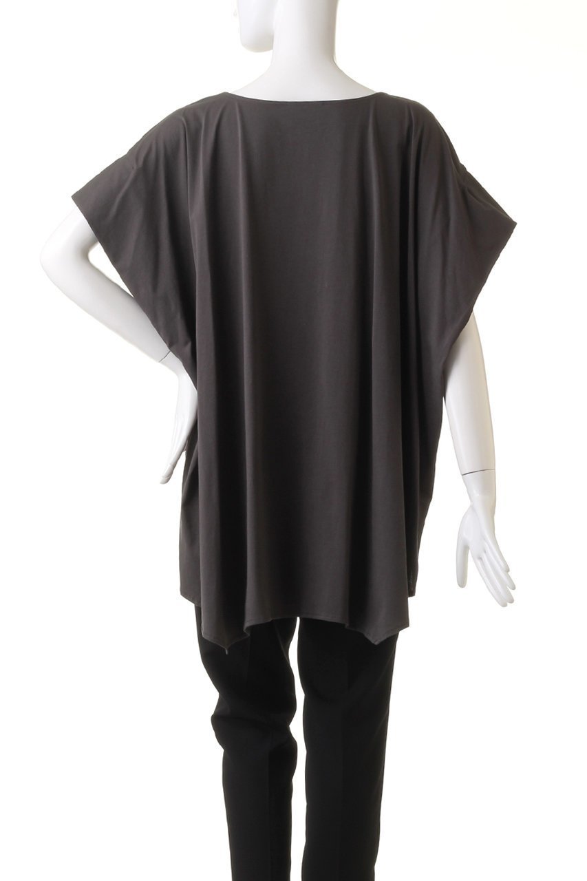 【プルミエ アロンディスモン/1er Arrondissement】のプレミアム天竺ニュアンストップス 人気、トレンドファッション・服の通販 founy(ファニー) 　ファッション　Fashion　レディースファッション　Fashion for Women　トップス・カットソー　Cut & Sew Tops　シャツ・ブラウス・オフィスカジュアル　Elegant Blouses & Button-Ups　ロングTシャツ・Tシャツ　Longline T-Shirts & Tees　カットソー・ベーシックTシャツ　Cut-and-Sewn Tops / Stretch Tees & Basics　ショート　Short, Short Length　スリーブ　Sleeve, Long Sleeve / Short Sleeve　プレミアム　Premium, High-End　ヘムライン　Hemline, Bottom Cut　夏　Summer　定番　Standard, Basic Item　other-4|ID: prp329100004886693 ipo3291000000036485036