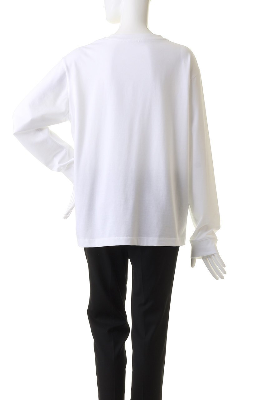 【ザ ロウ/THE ROW】のCILES R TOP 人気、トレンドファッション・服の通販 founy(ファニー) 　ファッション　Fashion　レディースファッション　Fashion for Women　トップス・カットソー　Cut & Sew Tops　シャツ・ブラウス・オフィスカジュアル　Elegant Blouses & Button-Ups　ロングTシャツ・Tシャツ　Longline T-Shirts & Tees　カットソー・ベーシックTシャツ　Cut-and-Sewn Tops / Stretch Tees & Basics　ショルダー　Shoulder, Shoulder Strap　シンプル　Simple, Minimal　スリーブ　Sleeve, Long Sleeve / Short Sleeve　ドロップ　Drop Shoulder, Dropped Style　ボトム　Bottoms, Lower Wear　ロング　Long, Long-Length　定番　Standard, Basic Item　長袖　Long Sleeve, Full Sleeve　other-4|ID: prp329100004886696 ipo3291000000036485065