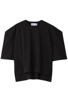 【ナゴンスタンス/nagonstans】のサイロ天竺 Square Sleeve T/SH Tシャツ 人気、トレンドファッション・服の通販 founy(ファニー) ファッション Fashion レディースファッション Fashion for Women トップス・カットソー Cut & Sew Tops シャツ・ブラウス・オフィスカジュアル Elegant Blouses & Button-Ups ロングTシャツ・Tシャツ Longline T-Shirts & Tees カットソー・ベーシックTシャツ Cut-and-Sewn Tops / Stretch Tees & Basics ショート Short, Short Length スクエア Square, Square Shape スリーブ Sleeve, Long Sleeve / Short Sleeve リラックス Relax, Relaxed Fit ルーズ Loose, Oversized thumbnail Black|ID: prp329100004886698 ipo3291000000036485085