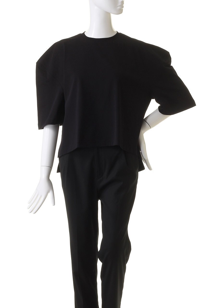 【ナゴンスタンス/nagonstans】のサイロ天竺 Square Sleeve T/SH Tシャツ 人気、トレンドファッション・服の通販 founy(ファニー) 　ファッション　Fashion　レディースファッション　Fashion for Women　トップス・カットソー　Cut & Sew Tops　シャツ・ブラウス・オフィスカジュアル　Elegant Blouses & Button-Ups　ロングTシャツ・Tシャツ　Longline T-Shirts & Tees　カットソー・ベーシックTシャツ　Cut-and-Sewn Tops / Stretch Tees & Basics　ショート　Short, Short Length　スクエア　Square, Square Shape　スリーブ　Sleeve, Long Sleeve / Short Sleeve　リラックス　Relax, Relaxed Fit　ルーズ　Loose, Oversized　other-2|ID: prp329100004886698 ipo3291000000036485086