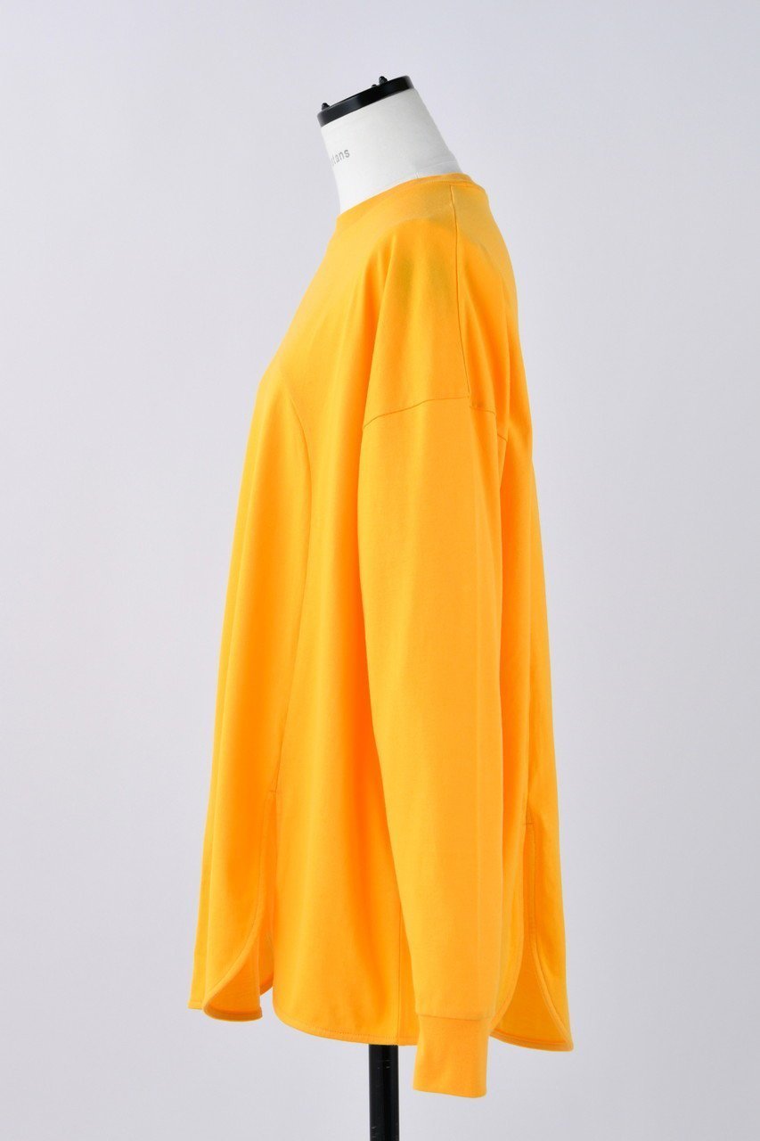 【ナゴンスタンス/nagonstans】のCO天竺 ラウンドヘム ロンT 人気、トレンドファッション・服の通販 founy(ファニー) 　ファッション　Fashion　レディースファッション　Fashion for Women　トップス・カットソー　Cut & Sew Tops　シャツ・ブラウス・オフィスカジュアル　Elegant Blouses & Button-Ups　ロングTシャツ・Tシャツ　Longline T-Shirts & Tees　カットソー・ベーシックTシャツ　Cut-and-Sewn Tops / Stretch Tees & Basics　カットソー　Cut and Sewn Top　シンプル　Simple, Minimal　スリーブ　Sleeve, Long Sleeve / Short Sleeve　ロング　Long, Long-Length　other-2|ID: prp329100004886718 ipo3291000000036485227