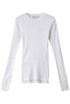 【ナゴンスタンス/nagonstans】のCOテレコ クルーN/C ロンT 人気、トレンドファッション・服の通販 founy(ファニー) ファッション Fashion レディースファッション Fashion for Women トップス・カットソー Cut & Sew Tops シャツ・ブラウス・オフィスカジュアル Elegant Blouses & Button-Ups ロングTシャツ・Tシャツ Longline T-Shirts & Tees カットソー・ベーシックTシャツ Cut-and-Sewn Tops / Stretch Tees & Basics スリーブ Sleeve, Long Sleeve / Short Sleeve テレコ Ribbed, Rib Stitch ロング Long, Long-Length A/W・秋冬 Autumn/Winter thumbnail Salt|ID: prp329100004886719 ipo3291000000036485231