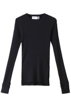 【ナゴンスタンス/nagonstans】のCOテレコ クルーN/C ロンT 人気、トレンドファッション・服の通販 founy(ファニー) ファッション Fashion レディースファッション Fashion for Women トップス・カットソー Cut & Sew Tops シャツ・ブラウス・オフィスカジュアル Elegant Blouses & Button-Ups ロングTシャツ・Tシャツ Longline T-Shirts & Tees カットソー・ベーシックTシャツ Cut-and-Sewn Tops / Stretch Tees & Basics スリーブ Sleeve, Long Sleeve / Short Sleeve テレコ Ribbed, Rib Stitch ロング Long, Long-Length A/W・秋冬 Autumn/Winter thumbnail Space|ID: prp329100004886719 ipo3291000000036485232