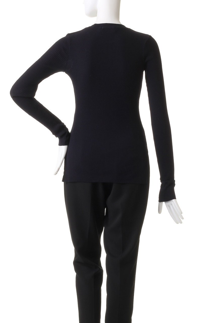 【ナゴンスタンス/nagonstans】のCOテレコ クルーN/C ロンT 人気、トレンドファッション・服の通販 founy(ファニー) 　ファッション　Fashion　レディースファッション　Fashion for Women　トップス・カットソー　Cut & Sew Tops　シャツ・ブラウス・オフィスカジュアル　Elegant Blouses & Button-Ups　ロングTシャツ・Tシャツ　Longline T-Shirts & Tees　カットソー・ベーシックTシャツ　Cut-and-Sewn Tops / Stretch Tees & Basics　スリーブ　Sleeve, Long Sleeve / Short Sleeve　テレコ　Ribbed, Rib Stitch　ロング　Long, Long-Length　A/W・秋冬　Autumn/Winter　other-4|ID: prp329100004886719 ipo3291000000036485235