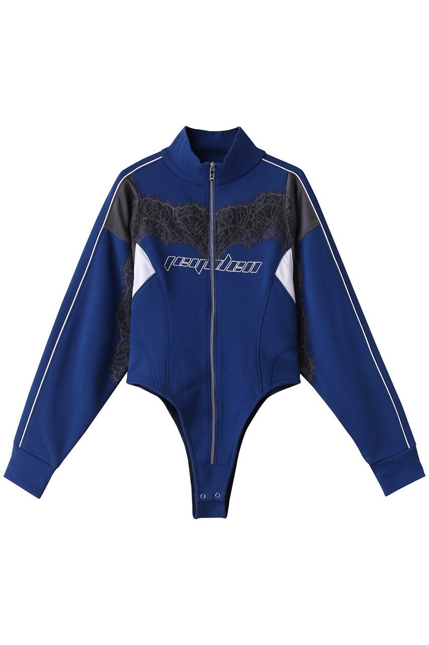 【プランク プロジェクト/PRANK PROJECT】のモーターサイクルトラックボディスーツ / Motorcycle Truck Bodysuit インテリア・キッズ・メンズ・レディースファッション・服の通販 founy(ファニー) 　ファッション　Fashion　レディースファッション　Fashion for Women　トップス・カットソー　Cut & Sew Tops　シャツ・ブラウス・オフィスカジュアル　Elegant Blouses & Button-Ups　ロングTシャツ・Tシャツ　Longline T-Shirts & Tees　カットソー・ベーシックTシャツ　Cut-and-Sewn Tops / Stretch Tees & Basics　おすすめ　Recommended / Our Picks　スリーブ　Sleeve, Long Sleeve / Short Sleeve　スーツ　Suit, Formalwear　レース　Lace, Lace Fabric　ロング　Long, Long-Length　BLU(ブルー)|ID: prp329100004886723 ipo3291000000036485256