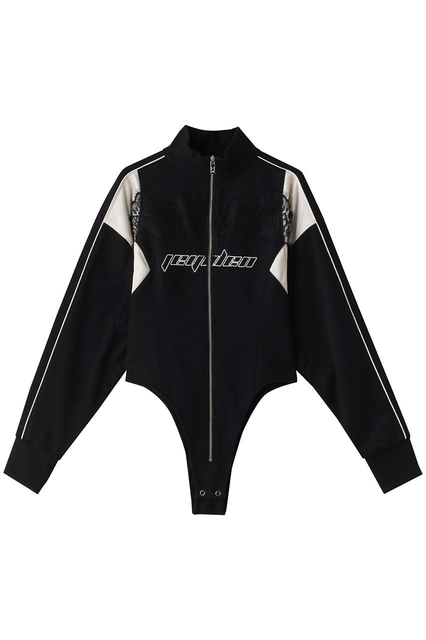 【プランク プロジェクト/PRANK PROJECT】のモーターサイクルトラックボディスーツ / Motorcycle Truck Bodysuit インテリア・キッズ・メンズ・レディースファッション・服の通販 founy(ファニー) 　ファッション　Fashion　レディースファッション　Fashion for Women　トップス・カットソー　Cut & Sew Tops　シャツ・ブラウス・オフィスカジュアル　Elegant Blouses & Button-Ups　ロングTシャツ・Tシャツ　Longline T-Shirts & Tees　カットソー・ベーシックTシャツ　Cut-and-Sewn Tops / Stretch Tees & Basics　おすすめ　Recommended / Our Picks　スリーブ　Sleeve, Long Sleeve / Short Sleeve　スーツ　Suit, Formalwear　レース　Lace, Lace Fabric　ロング　Long, Long-Length　BLK(ブラック)|ID: prp329100004886723 ipo3291000000036485257