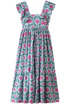 【エスゼット ブロックプリント/SZ Blockprints】のCHARLOTTE DRESS LISBON ワンピース 人気、トレンドファッション・服の通販 founy(ファニー) ファッション Fashion レディースファッション Fashion for Women ワンピース Dresses フォーマル・パーティードレス・結婚式用ドレス Elegant & Casual Dresses チュニック Tunic Tops & Dresses インド Indian Textile スクエア Square, Square Shape スリーブ Sleeve, Long Sleeve / Short Sleeve チュニック Tunic, Long Top フェミニン Feminine, Girly フラワー Flower, Floral フレア Flare, Flared ブロック Block, Solid Block Pattern プリント Print, Printed Pattern リゾート Resort, Vacation Style リボン Ribbon, Bow 夏 Summer 春 Spring S/S・春夏 SS, Spring/Summer, Warm Season thumbnail ライトブルー|ID: prp329100004886739 ipo3291000000036485381