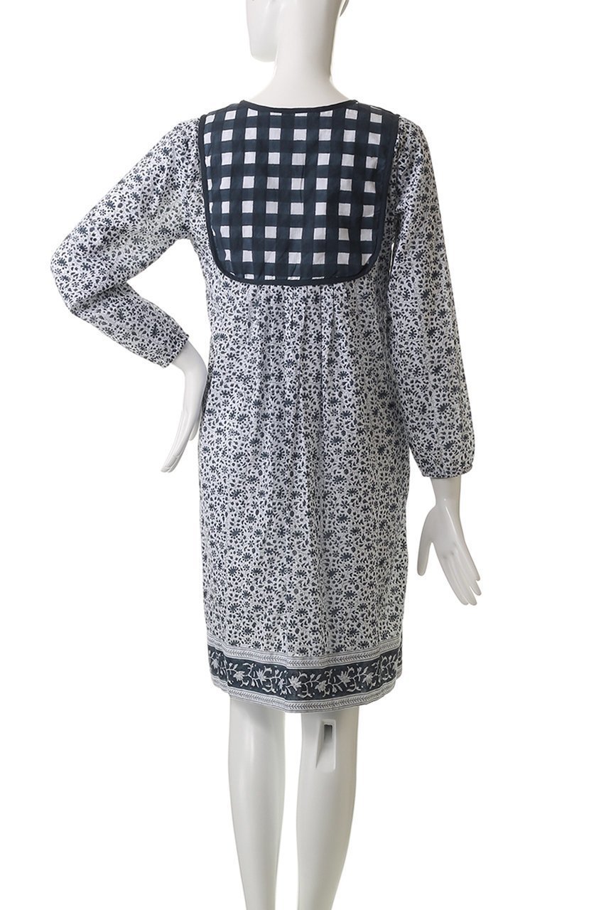 【エスゼット ブロックプリント/SZ Blockprints】のJAIPUR DRESS DITSY ミニワンピース 人気、トレンドファッション・服の通販 founy(ファニー) 　ファッション　Fashion　レディースファッション　Fashion for Women　ワンピース　Dresses　フォーマル・パーティードレス・結婚式用ドレス　Elegant & Casual Dresses　チュニック　Tunic Tops & Dresses　チュニック　Tunic, Long Top　フェミニン　Feminine, Girly　プリント　Print, Printed Pattern　夏　Summer　春　Spring　S/S・春夏　SS, Spring/Summer, Warm Season　other-4|ID: prp329100004886743 ipo3291000000036485414