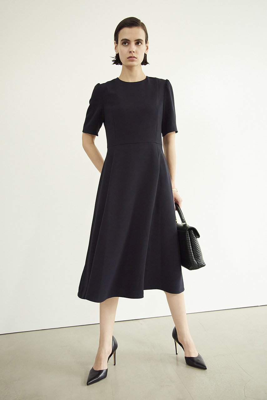 【エムダブリュー/MW】のトリアセテートフレアドレス 人気、トレンドファッション・服の通販 founy(ファニー) 　ファッション　Fashion　レディースファッション　Fashion for Women　ワンピース　Dresses　フォーマル・パーティードレス・結婚式用ドレス　Elegant & Casual Dresses　チュニック　Tunic Tops & Dresses　オケージョン　Occasion Wear　ジュエリー　Jewelry, Accessories　スリーブ　Sleeve, Long Sleeve / Short Sleeve　チュニック　Tunic, Long Top　ドレス　Dress, One-Piece　フィット　Fit, Slim Fit　フレア　Flare, Flared　other-8|ID: prp329100004886760 ipo3291000000036485546