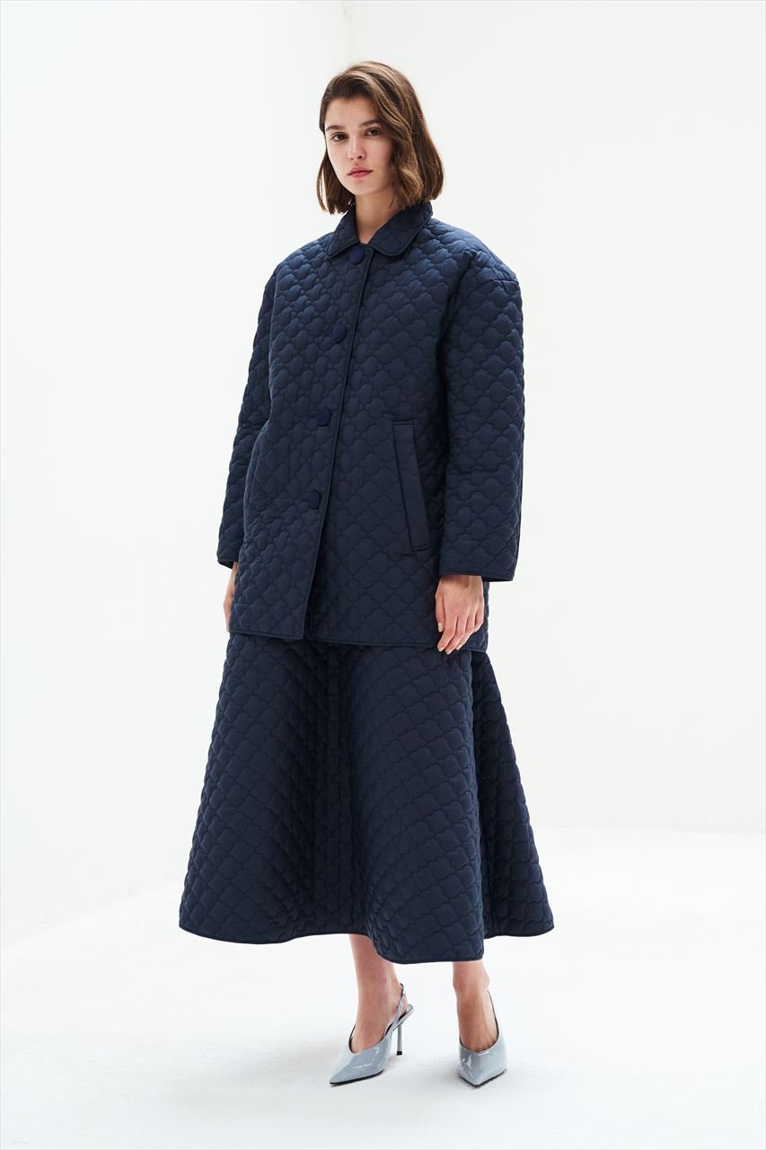 【アミカ/AMICA】のヴォヤージュスカート 人気、トレンドファッション・服の通販 founy(ファニー) 　ファッション　Fashion　レディースファッション　Fashion for Women　スカート　Skirts　おすすめ　Recommended / Our Picks　エアリー　Airy Texture　キルティング　Quilted, Quilting　セットアップ　Set-Up, Coordinated Outfit　パターン　Pattern, Design Print　フレア　Flare, Flared　秋　Autumn　other-7|ID: prp329100004886762 ipo3291000000036485597