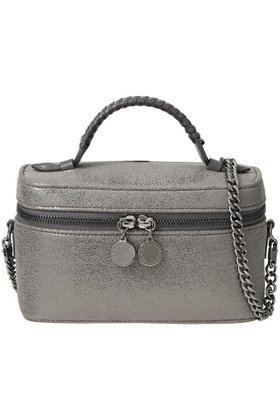 【ステラ マッカートニー/STELLA McCARTNEY】のFalabella シャイニードットシャモアバニティケース 人気、トレンドファッション・服の通販 founy(ファニー) ファッション Fashion レディースファッション Fashion for Women バッグ Bags シャイニー Shiny, Glossy Finish シルバー Silver, Metallic Silver チェーン Chain, Chain Strap パーティ Party, Party Style フォルム Silhouette, Form リュクス Luxury, Elegant, High-End, Chic |ID:prp329100004886767