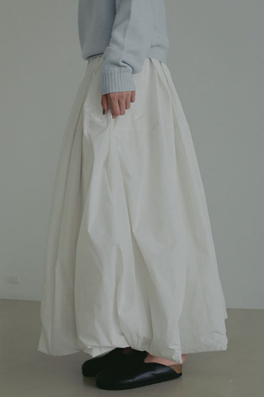 【エトレトウキョウ/ETRE TOKYO】のボリュームバルーンロングスカート 人気、トレンドファッション・服の通販 founy(ファニー) 　ファッション　Fashion　レディースファッション　Fashion for Women　スカート　Skirts　ロングスカート　Long Skirts / Maxi & Midi Skirts　カットソー　Cut and Sewn Top　カーディガン　Cardigan, Knitwear　スピンドル　Spindle, Drawcord　バルーン　Balloon, Balloon Silhouette　フォルム　Silhouette, Form　ベーシック　Basic, Essential　ロング　Long, Long-Length　A/W・秋冬　Autumn/Winter　other-2|ID: prp329100004886768 ipo3291000000036485643