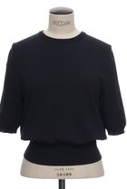 【オブリオ/AUBRIOT】のドライハイゲージセーター 人気、トレンドファッション・服の通販 founy(ファニー) ファッション Fashion レディースファッション Fashion for Women トップス・カットソー Cut & Sew Tops ニット Knit Tops & Sweaters カジュアルプルオーバー・ニットトップス Pullovers & Knit Tops / Casual Pullovers クラシック Classic, Timeless Style コンパクト Compact, Small Size シンプル Simple, Minimal セーター Sweater, Knitwear 半袖 Short Sleeve, Half Sleeve thumbnail ネイビー|ID: prp329100004886769 ipo3291000000036485653