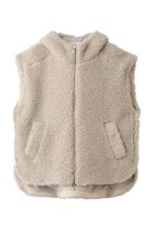 【スリー ドッツ/three dots】のエコペルボア ケープベスト 人気、トレンドファッション・服の通販 founy(ファニー) ファッション Fashion レディースファッション Fashion for Women アウター Coat / Outerwear Collection レディースジャケット・軽アウター Jackets カットソー Cut and Sewn Top ジャケット Jacket, Outerwear ベスト Vest, Waistcoat リアル Real, Realistic ワイド Wide, Wide Fit thumbnail ベージュ|ID: prp329100004886778 ipo3291000000036485723