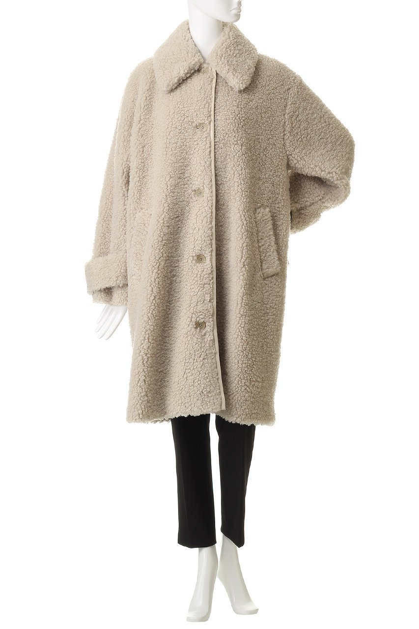 【スリー ドッツ/three dots】のエコペルボア ロングコート 人気、トレンドファッション・服の通販 founy(ファニー) 　ファッション　Fashion　レディースファッション　Fashion for Women　アウター　Coat / Outerwear Collection　コート・ロングコート・ピーコート　Long Coats, Peacoats & More　ラグジュアリー　Luxury, Elegant　ロング　Long, Long-Length　A/W・秋冬　Autumn/Winter　other-2|ID: prp329100004886779 ipo3291000000036485735