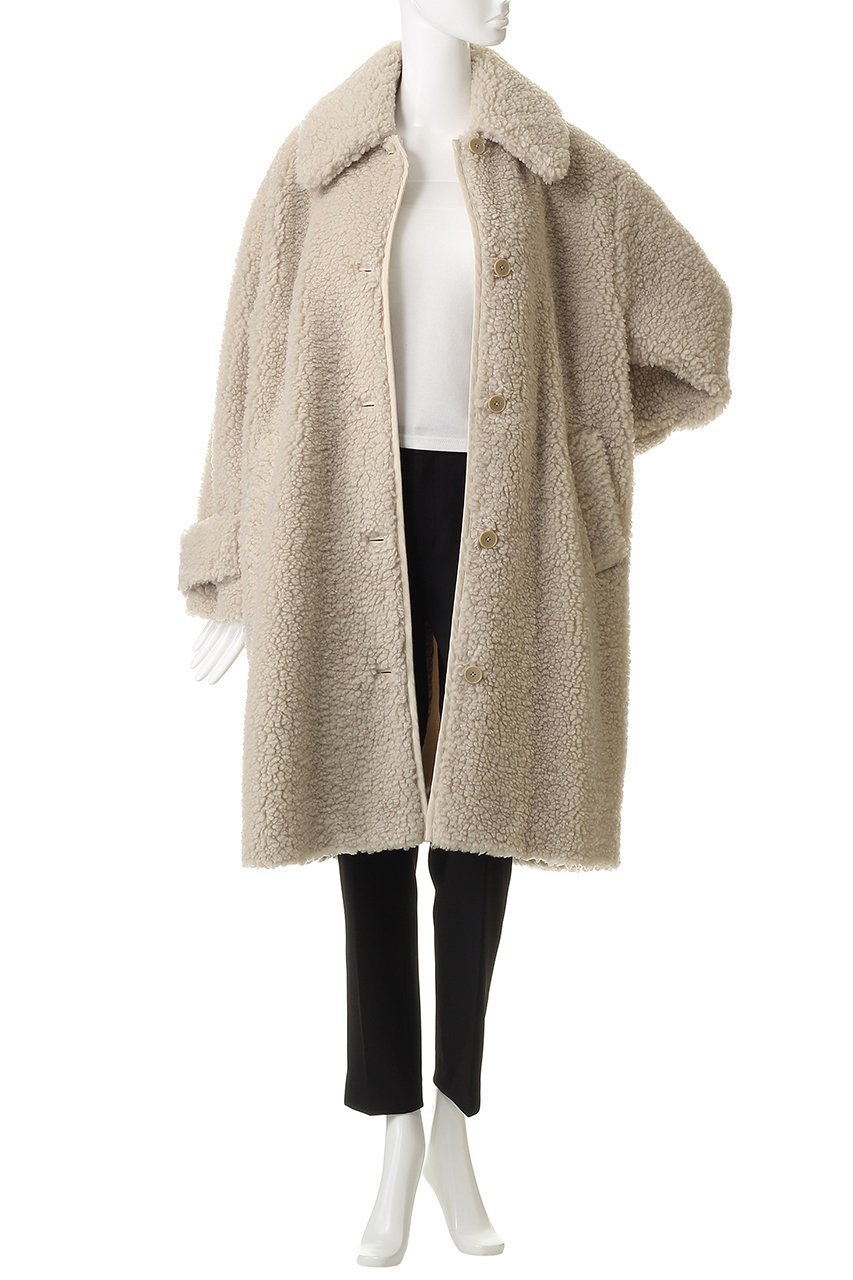 【スリー ドッツ/three dots】のエコペルボア ロングコート 人気、トレンドファッション・服の通販 founy(ファニー) 　ファッション　Fashion　レディースファッション　Fashion for Women　アウター　Coat / Outerwear Collection　コート・ロングコート・ピーコート　Long Coats, Peacoats & More　ラグジュアリー　Luxury, Elegant　ロング　Long, Long-Length　A/W・秋冬　Autumn/Winter　other-7|ID: prp329100004886779 ipo3291000000036485740