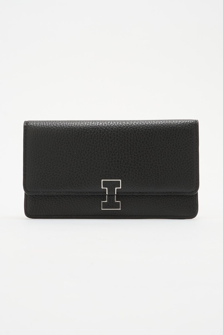 【イアクッチ/IACUCCI】のアバ バイカラーロングウォレット CERVO インテリア・キッズ・メンズ・レディースファッション・服の通販 founy(ファニー) 　ファッション　Fashion　レディースファッション　Fashion for Women　ミニ財布・二つ折り財布　Wallets & Card Cases　バッグ　Bags　シンプル　Simple, Minimal　財布　Wallet, Purse　人気　Popular, Best Seller　ポケット　Pocket, Pocket Detail　メタル　Metal, Metal Parts　ブラック|ID: prp329100004886780 ipo3291000000036485743