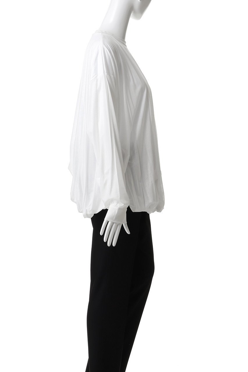 【ナゴンスタンス/nagonstans】のballoon long-sleeves ロングスリーブTシャツ 人気、トレンドファッション・服の通販 founy(ファニー) 　ファッション　Fashion　レディースファッション　Fashion for Women　トップス・カットソー　Cut & Sew Tops　シャツ・ブラウス・オフィスカジュアル　Elegant Blouses & Button-Ups　ロングTシャツ・Tシャツ　Longline T-Shirts & Tees　カットソー・ベーシックTシャツ　Cut-and-Sewn Tops / Stretch Tees & Basics　おすすめ　Recommended / Our Picks　エアリー　Airy Texture　カットソー　Cut and Sewn Top　シアー　Sheer, See-Through　スリーブ　Sleeve, Long Sleeve / Short Sleeve　バルーン　Balloon, Balloon Silhouette　ロング　Long, Long-Length　エレガント 上品　Elegant　other-3|ID: prp329100004886796 ipo3291000000036485877