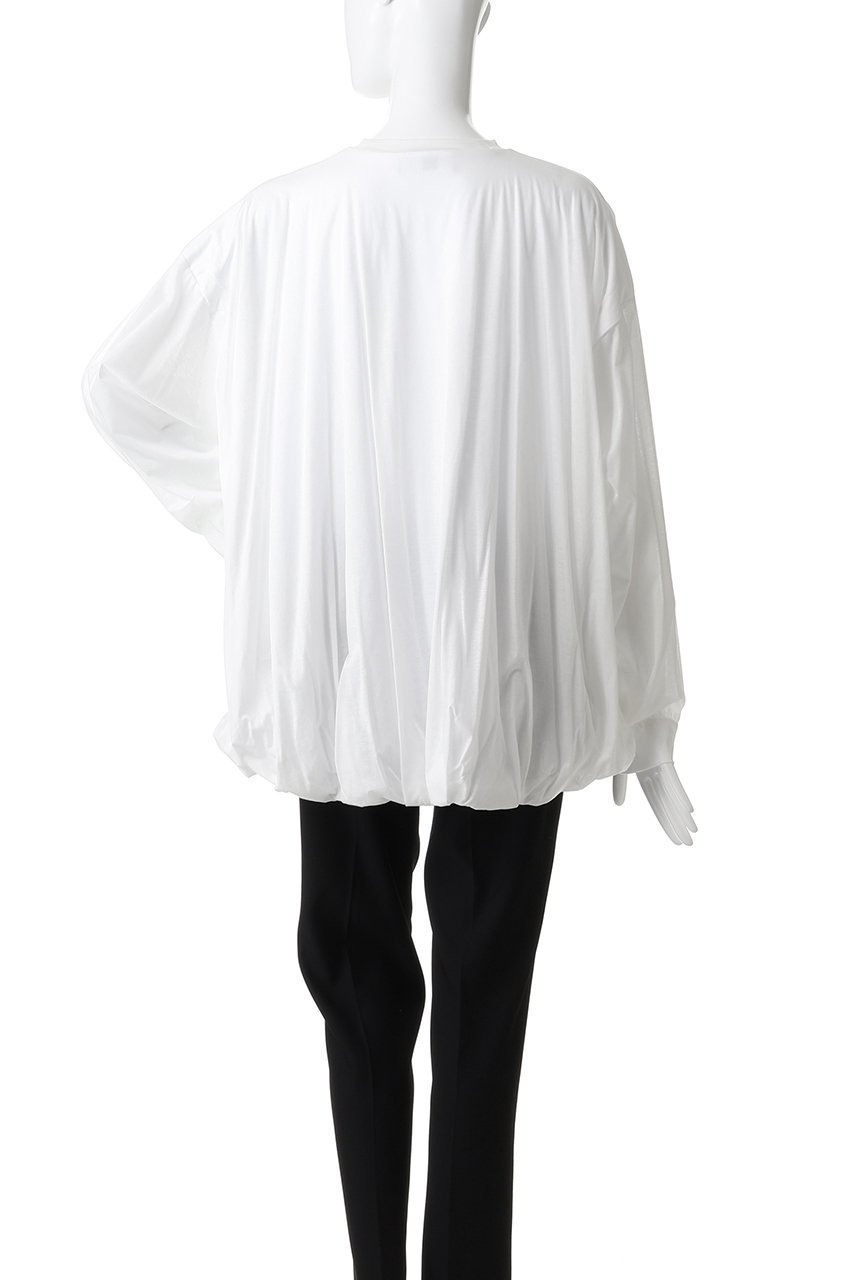 【ナゴンスタンス/nagonstans】のballoon long-sleeves ロングスリーブTシャツ 人気、トレンドファッション・服の通販 founy(ファニー) 　ファッション　Fashion　レディースファッション　Fashion for Women　トップス・カットソー　Cut & Sew Tops　シャツ・ブラウス・オフィスカジュアル　Elegant Blouses & Button-Ups　ロングTシャツ・Tシャツ　Longline T-Shirts & Tees　カットソー・ベーシックTシャツ　Cut-and-Sewn Tops / Stretch Tees & Basics　おすすめ　Recommended / Our Picks　エアリー　Airy Texture　カットソー　Cut and Sewn Top　シアー　Sheer, See-Through　スリーブ　Sleeve, Long Sleeve / Short Sleeve　バルーン　Balloon, Balloon Silhouette　ロング　Long, Long-Length　エレガント 上品　Elegant　other-4|ID: prp329100004886796 ipo3291000000036485878
