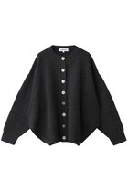 【エンフォルド/ENFOLD】のCIRCLE CARDIGAN チャコールグレー|ID: prp329100004886805 ipo3291000000036485945