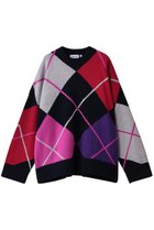 【ナゴンスタンス/nagonstans】のargyle knit pullover 人気、トレンドファッション・服の通販 founy(ファニー) ファッション Fashion レディースファッション Fashion for Women トップス・カットソー Cut & Sew Tops ニット Knit Tops & Sweaters カジュアルプルオーバー・ニットトップス Pullovers & Knit Tops / Casual Pullovers thumbnail Space|ID: prp329100004886809 ipo3291000000036485974