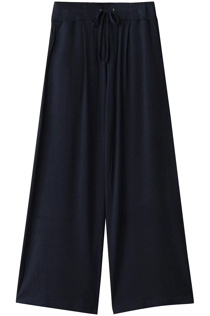 【スリー ドッツ/three dots】のブラッシュドセーター ワイドパンツ インテリア・キッズ・メンズ・レディースファッション・服の通販 founy(ファニー) 　ファッション　Fashion　レディースファッション　Fashion for Women　パンツ　Pants & Trousers　お家時間・ステイホーム　Stay Home / At Home　なめらか　Smooth, Silky Texture　リラックス　Relax, Relaxed Fit　ワイド　Wide, Wide Fit　ネイビー|ID: prp329100004886812 ipo3291000000036485996