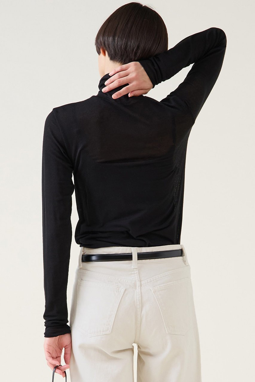 【マルティニーク/martinique】のカシミアシルクシアーインナー 人気、トレンドファッション・服の通販 founy(ファニー) 　ファッション　Fashion　レディースファッション　Fashion for Women　トップス・カットソー　Cut & Sew Tops　シャツ・ブラウス・オフィスカジュアル　Elegant Blouses & Button-Ups　ロングTシャツ・Tシャツ　Longline T-Shirts & Tees　カットソー・ベーシックTシャツ　Cut-and-Sewn Tops / Stretch Tees & Basics　おすすめ　Recommended / Our Picks　インナー　Innerwear　シルク　Silk, 100% Silk　スリーブ　Sleeve, Long Sleeve / Short Sleeve　ロング　Long, Long-Length　再入荷　Restock / Back in Stock　other-3|ID: prp329100004886818 ipo3291000000036486045