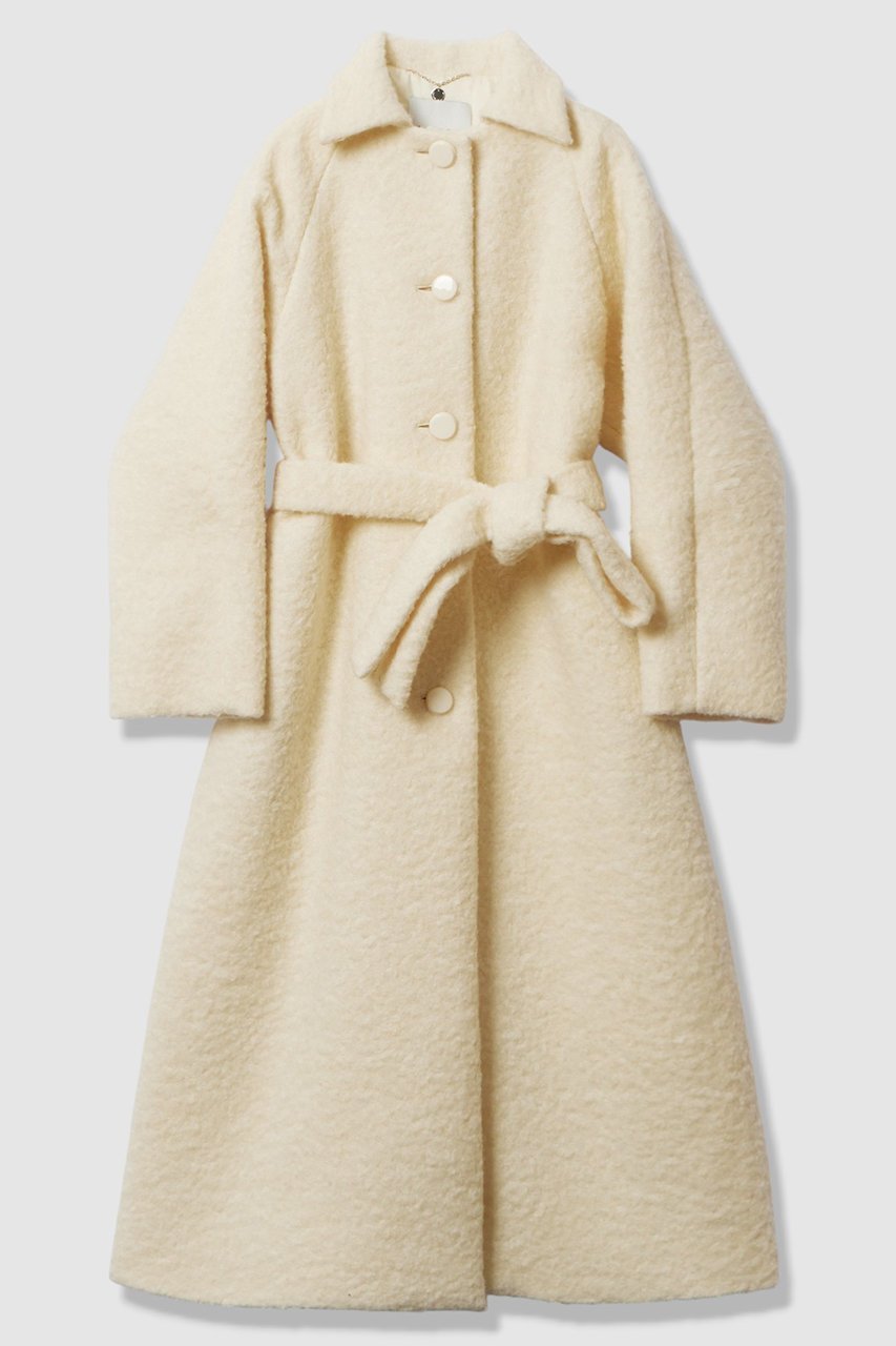 【アルアバイル/allureville】の【LOULOU WILLOUGHBY】ループインレーロングコート 人気、トレンドファッション・服の通販 founy(ファニー) 　ファッション　Fashion　レディースファッション　Fashion for Women　アウター　Coat / Outerwear Collection　コート・ロングコート・ピーコート　Long Coats, Peacoats & More　シンプル　Simple, Minimal　トレンド　Trend, Trending Now　モダン　Modern, Contemporary　ループ　Loop, Loop Knit　ロング　Long, Long-Length　エレガント 上品　Elegant　 other-1|ID: prp329100004886819 ipo3291000000036486049