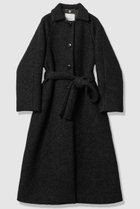 【アルアバイル/allureville】の【LOULOU WILLOUGHBY】ループインレーロングコート 人気、トレンドファッション・服の通販 founy(ファニー) ファッション Fashion レディースファッション Fashion for Women アウター Coat / Outerwear Collection コート・ロングコート・ピーコート Long Coats, Peacoats & More シンプル Simple, Minimal トレンド Trend, Trending Now モダン Modern, Contemporary ループ Loop, Loop Knit ロング Long, Long-Length エレガント 上品 Elegant thumbnail ブラック|ID: prp329100004886819 ipo3291000000036486052